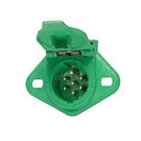 Littelfuse 12080-11 Connectors GRN ABS SOCKET 8AWG GRND TERM,10AWG OTHR
