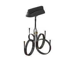 Laird External Antennas VFD69383W1NJN-518Q MIMO VEHICULAR,MIMO,2 PORTS LTE1,GNSS,WHITE