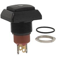 APEM IPC3SAD2L0S Sealed SWITCH PB MOM SEALED IP67 BLACK