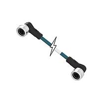 Molex 1201080058 Sensor Cables / Actuator Cables MIC 4P ULOCK 26AWG DE M/MP 90/90D 1M