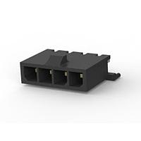 AMP Connectors - TE Connectivity 2-1445093-4 Headers HDR VERT 4 POS 30 AU SINGLE ROW
