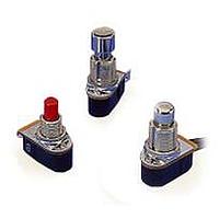 Carling Technologies P26F-1D-RND MTL Standard Switches 1 POLE OFF - (ON) round metal