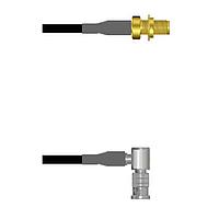Amphenol Custom Cable Q-2W05G0003120i RF Cable Assemblies SMA-SJB/HDBNC-RP G174 120I