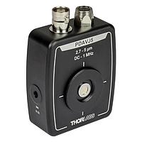 THORLABS PDAVJ5 HgCdTe (MCT) Amplified Photodetectors (2.7-5.0µm; Switchable Gain)