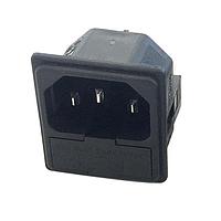 Bulgin PX0686/WH Inlets Male IEC Conn Straight, White