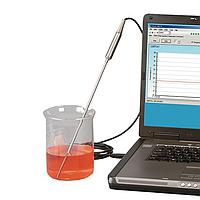 OMEGA TJ-USB-CASS-14-18-K2 Rugged Thermocouple Transition Joint Probes with USB connection (Thermocouple, K, 850 °C)