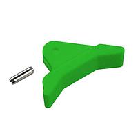 BIVAR CP-06 FG Card Ejectors PCB Card Ejector, 0.062 in. PCB Width, 1.13 in. Upturned Lever, Nylon, Forest Green