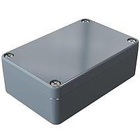 Rose 010610030 Industrial ENCLOSURE, ALUMINUM, 64 X 98 X 34MM, PAINTE, RAL 7001 - STANDARD