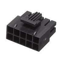 Molex 172708-1010 Receptacle Housing MINI-FIT SIGMA DR REC HSG 2X5CKT