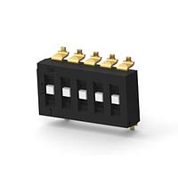 P&B 2319747-7 DIP Switches TRI-STATE DIP 5P G RECESS TUBE