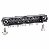 Harwin M80-5402622 Headers 13+13 POS R/A MALE 3mm TAIL W/JS TIN/LD