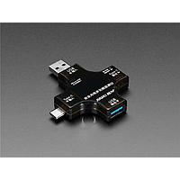 Adafruit 4232 Current & Voltage Meter Multifunctional USB Digital Tester - USB A and C