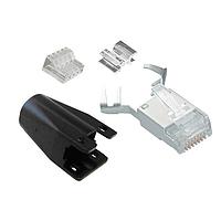 Stewart Connector SS-39200-089 Modular IP20 Modular Plug  Cat6a  8P 8C  Shielded  .042"-.048" Conductors  .270"-.300" Overall OD