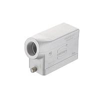 HARTING 19628161541 Hoods 16B EMC Hood Side Entry, Single Lever, Low Construction, M25