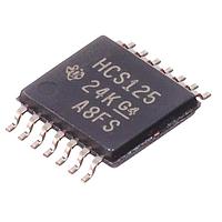 Texas Instruments SN74HCS125PWR Buffers & Line Drivers Schmitt-trigger inpu ts quadruple bus buf
