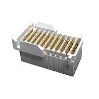 Amphenol FCI 10145830-107500ULF Board to Board & Mezzanine Connectors ExaMEZZ 56Gb/s High Speed Mezzanine Connector System, Mezzanine, 4-pair, 25 column, 7.5mm stacking height, 350 contacts.