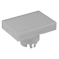 NKK Switches AT3003BB Button RECT CAP WHITE/WHITE