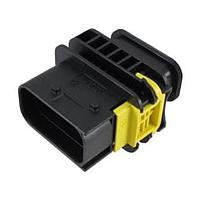 AMP Connectors - TE Connectivity 1-1564516-1 Tab Housing 10POS, MIXED, TAB HSG, ASSY