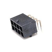 Molex 172064-0008 Power Mega-Fit RA Hdr Assy 8 ckt 15u" Au