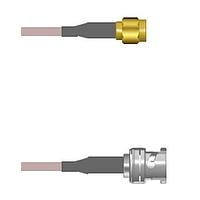 Amphenol Custom Cable Q-3C00K000R036i RF Cable Assemblies SMA-SP/BNC-SP G316D 36I