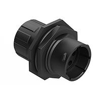 Amphenol SINE Systems RTS714N7PHEC03R Receptacles Receptacle, Jam Nut, 7 Position, Male, Shell Size 14, Silicone Seal and End Cap with Individual Reduced Wire Sealing