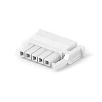 AMP Connectors - TE Connectivity 1-2008570-5 Receptacle Housings 5 POS MICRO MNL SIDE LATCH NAT