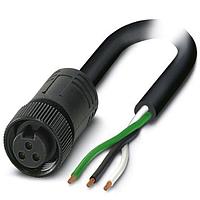 PHOENIX CONTACT 1417099 Sensor Cables / Actuator Cables SAC-3P-5,0-U50/MINFS Power - 14AWG