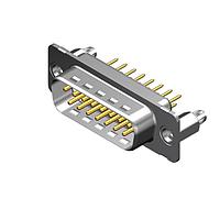 Molex / FCT 173109-0075 Plug FCT DSUB STR PC PLG 09 PN W/SNAPIN