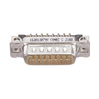 Amphenol CONEC 163A13079X Plug DSUB SOLDER PIN ANG 7.9mm PREC MCHND CNT