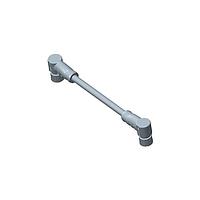 Amphenol LTW M8S04FR-SFR-SDA05 Sensor Cables / Actuator Cables M8 Circular Metric Connector, A Code, Metal, 3A, 04 pins, Female Connector, Female Contact, Right Angle-to-Right Angle, Screw Thread, Overmolded Double Ended, Length 500mm, IP67 Mated