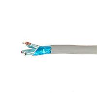 Alpha Wire 78244 SL005 Multi-Conductor Cables 20 AWG 4 Conductor 300V Ind/Overall Foil, MPPE, MPPE 100 ft Spool, Slate