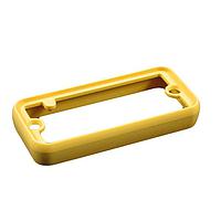 Hammond Manufacturing 1455UBY Panel, End 1455U OPEN BEZEL, 2PK, YELLOW