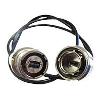 Amphenol Socapex MDPFTVC7ZNF057 Cap MiniDisplayPort Jam Nut RECP Black Zi Ni