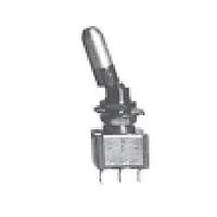 Electroswitch A126K12KZG-M8 Toggle Switches Commercial Mini Leverlock Toggle Switch SPDT On-None-(On) 28VDC Solder Lug