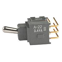 NKK Switches A22JH/328 Process Sealed Subminiature Toggles PROCESS SEALED SUBMINIATURE TOGGLE