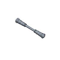 Amphenol LTW AB-CC02FL-CCBL-QE003 Sensor Cables / Actuator Cables X-Lok, Middle Size, Plastic, 20A, 02 pins, Female Connector, Female Contact, Straight-to-Straight, Push Lock, Overmolded Double Ended, Length 3000mm, IP68