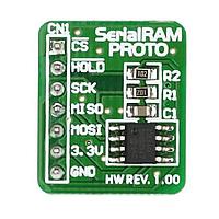 Mikroe MIKROE-428 Add-On Boards SERIALRAM PROTO ADAPTER BOARD