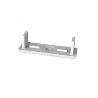 Essentra Components FCRC-19B-4A-RT Flat Clamp,Flat/Rnd,Adh Mnt,Natural,