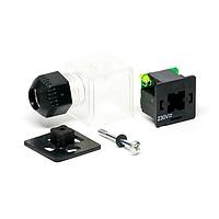 Molex 1212070106 Circular DIN Connectors TYPE A 2 POLE TRANSPARENT C4 230V