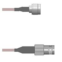 Amphenol Custom Cable Q-2J00B000H011i RF Cable Assemblies N-SP/BNC-SJB G142 11I
