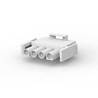 AMP Connectors - TE Connectivity 1-480702-0 Plug Housings PLUG HOUSE 4 POS
