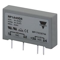 Carlo Gavazzi RP1A48D6 Solid State Relays 1-pole PCB mount SSR, Zero-cross switching, Operating voltage (Ue): 20 - 530 Vac (1000 Vp), Rated current (Ie): 5.5 Aac, Control voltage (Uc): 4 - 32 Vdc, Packed x10