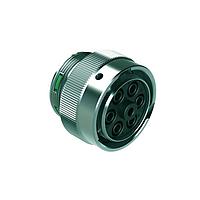 Amphenol SINE Systems AHDM06-24-07SN Connectors SZ 24 PLUG 7 POS SOCKET STND ARGMNT