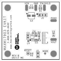 Analog Devices MAXM17903EVKIT# Voltage Regulator - Switching Regulator EVkit for 300mA; 21V synchronous buck mi