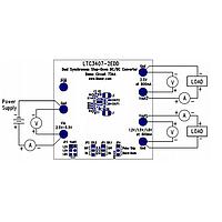 Analog Devices DC734A Voltage Regulator - Switching Regulator LTC3407-2EDD - Dual Synchronous Step-Dow