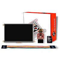 4D Systems SK-70DT Display Development Tools Starter Kit for uLCD-70DT with 4GB Industrial microSD Card