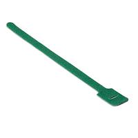 HellermannTyton GT.50X115C2 Hook and Loop Ties Grip Tie Strap, 11.0" x .5", PA6/PP, Green, 100/pkg
