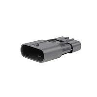 Molex 207778-0014 Plug Assembly 3.6 Sealed Plug Assembly 3.60mm Pitch 4 Ckts Single Row Glow-Wire Capable Bk UL1015/UL1230 Compatible