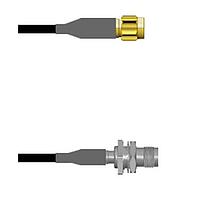 Amphenol Custom Cable Q-3D04I0008120i RF Cable Assemblies SMA-SP/TNC-SJB RG58 120I