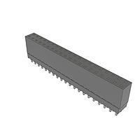 Samtec ESQ-120-12-L-D Sockets Elevated Socket Strip, 0.100" Pitch